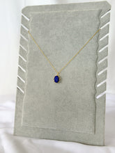 Load image into Gallery viewer, Lapis Lazuli Oval Necklace

